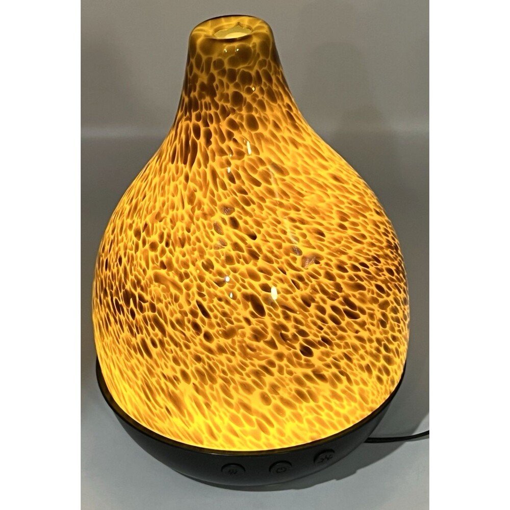 Better Homes & Gardens Tortoise Shell Hand Blown Glass Ultrasonic Diffuser